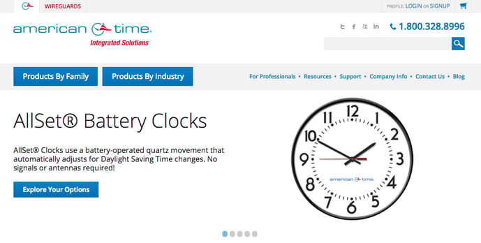 American Time Launches Website with New e-Commerce Options, Enhanced ...