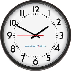 AllSync Molded Analog Clock