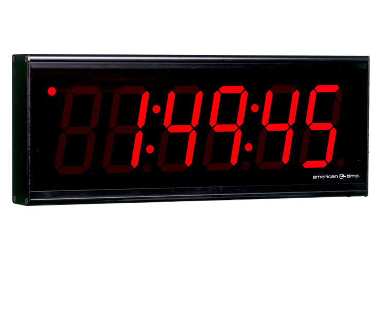 Digital Clocks: American Time Indoor LED Clocks for Synchronized Time